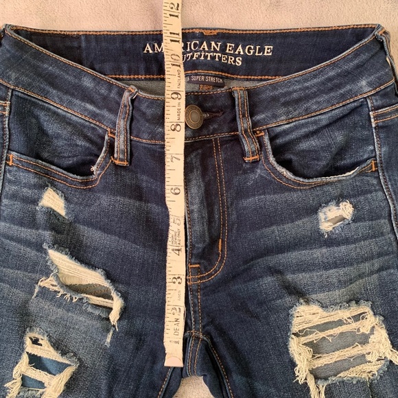 ❌SOLD❌American Eagle Ripped Skinny Jeans - Picture 7 of 14